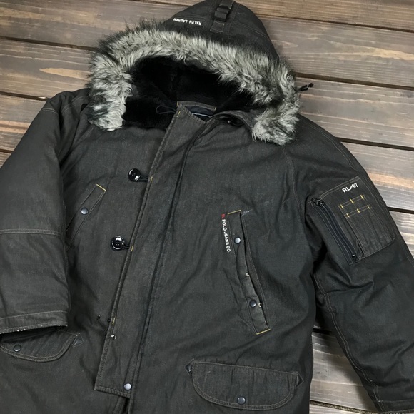 Polo Jeans Co. Ralph Lauren Fur Coat - Picture 2 of 10